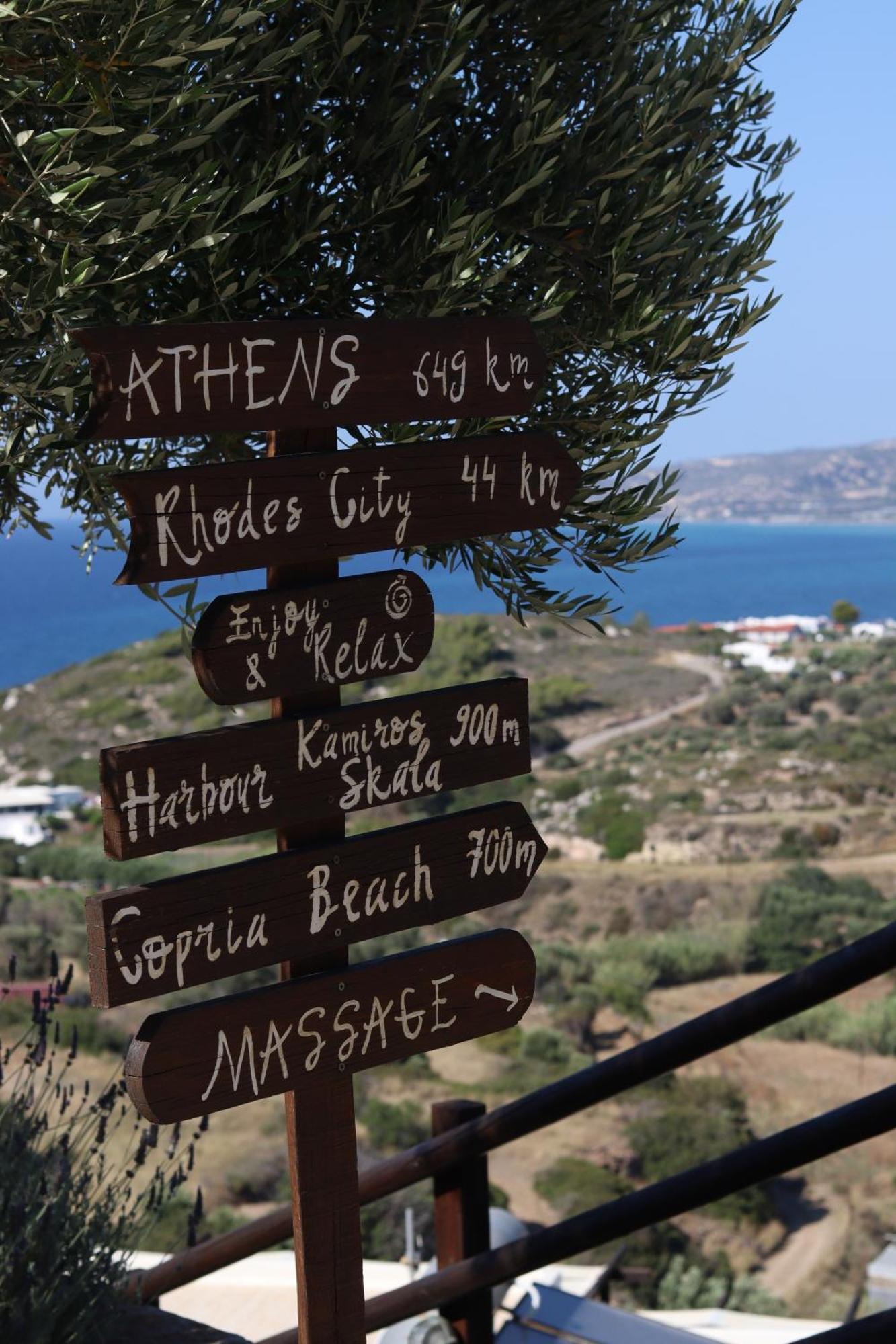 Auberge Kalopetri Kamiros Exterior foto